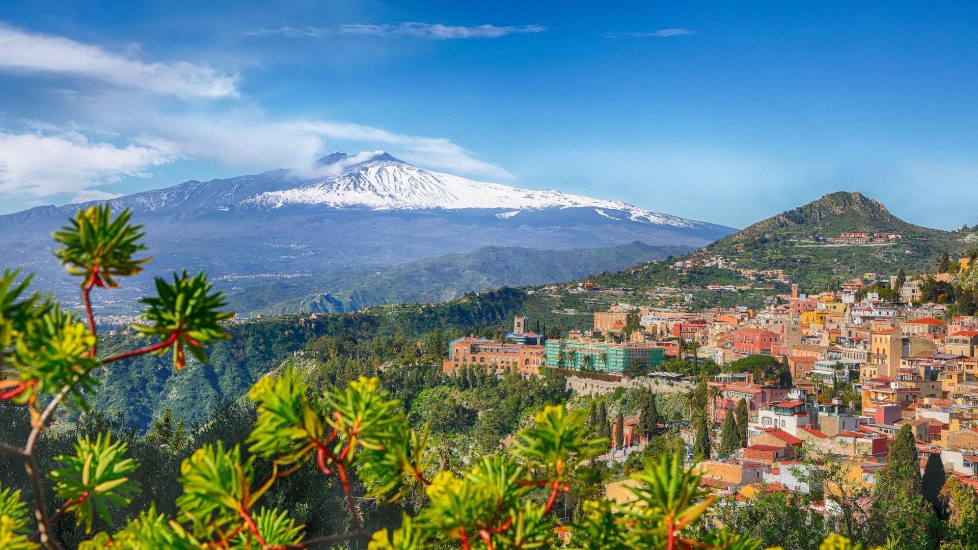 Sicilie - Etna - Vulkaan - besneeuwd